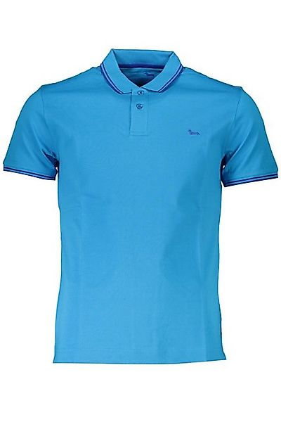 Harmont & Blaine Poloshirt Elegantes Herren Polo Blau - Schmal geschnitten günstig online kaufen