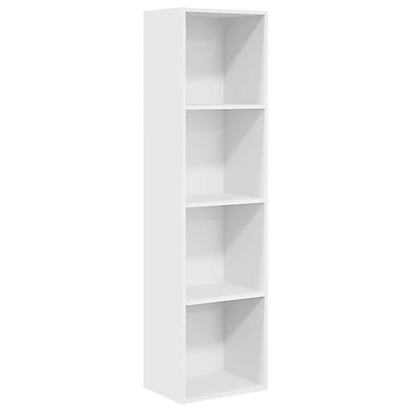 vidaXL Bücherregal Weiß 40x30x152 cm Holzwerkstoff 857876 günstig online kaufen