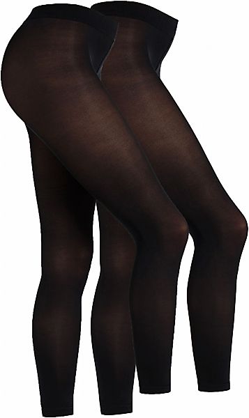 Camano Leggings "fine everyday", (2er Pack), mit 3D-Stricktechnologie für e günstig online kaufen