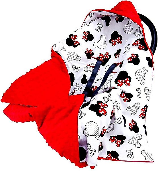 Einschlagdecke Doppelseitige Einschlagdecke für Babyschale Autokindersitz M günstig online kaufen