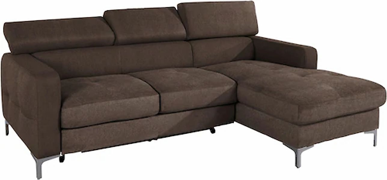 COTTA "Sammy L-Form" mit Kopfteilverstellung, wahlweise mit Bettfunktion & günstig online kaufen