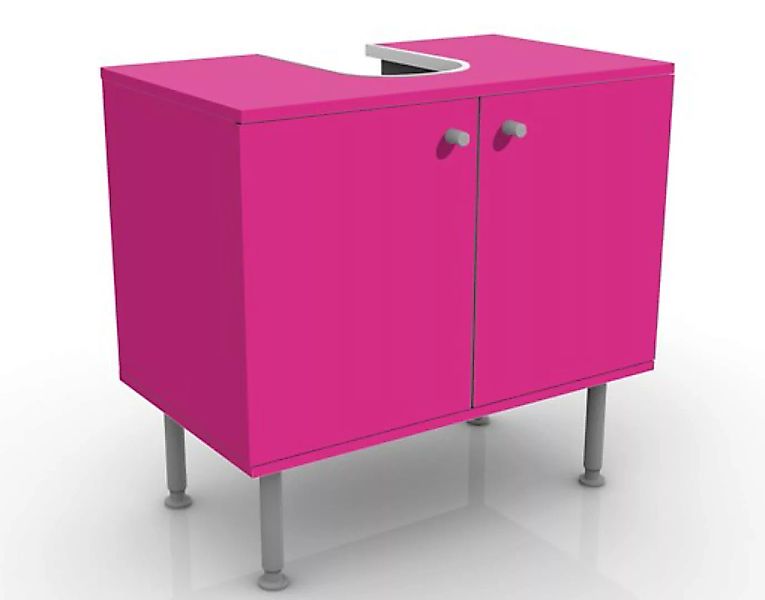 Waschbeckenunterschrank Unifarben Colour Pink günstig online kaufen
