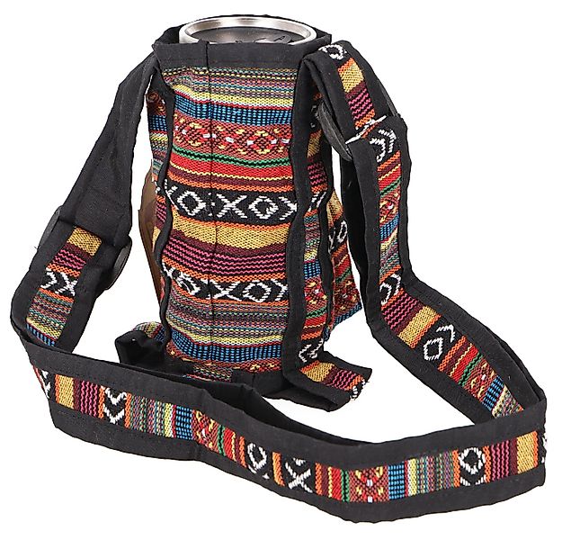 Guru-Shop Schultertasche Bunte Wasserflaschen Tasche, Flaschenhalter.. günstig online kaufen