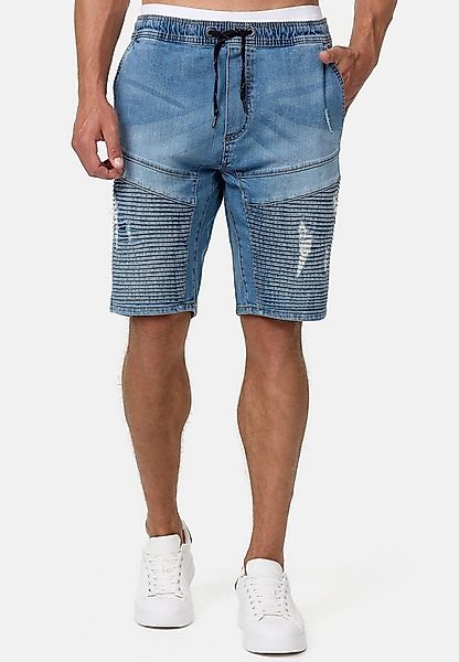 Indicode Jeansshorts Herren Ernest Jeans Shorts Herrenshorts aus elastische günstig online kaufen