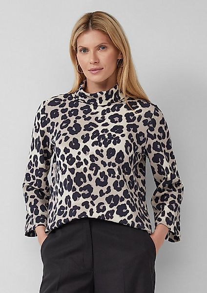 s.Oliver 3/4 Arm-Pullover Sweatshirt Scuba-Sweatshirt im Relaxed Fit mit Le günstig online kaufen