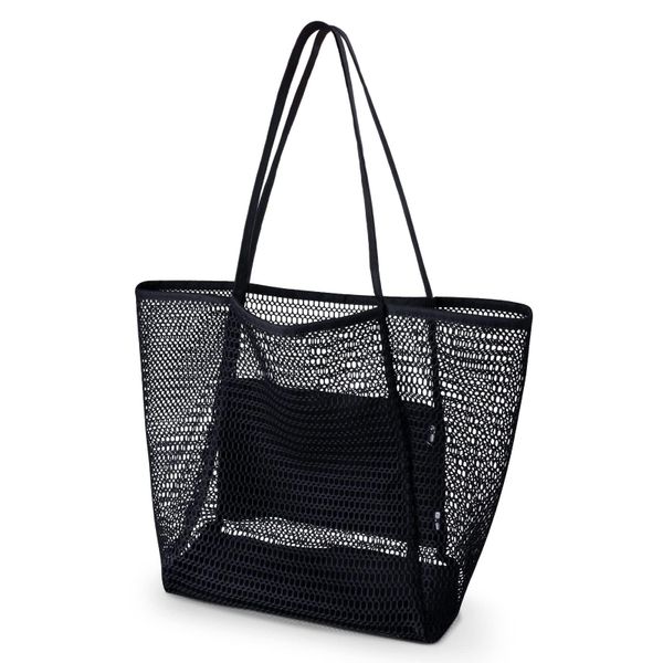 FOUORTUNATE-BEE XL-Strandtasche Große Strandtasche Damen Netz günstig online kaufen