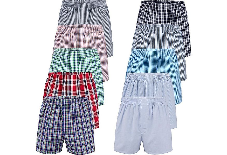 City Life Boxershorts City Life Herren Boxershorts Shorts Boxer (10er Pack) günstig online kaufen
