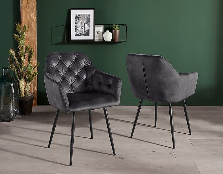 HELA Esszimmerstuhl Kira Schalenstuhl Boho, Bestseller (Set, 4 St), Armlehn günstig online kaufen