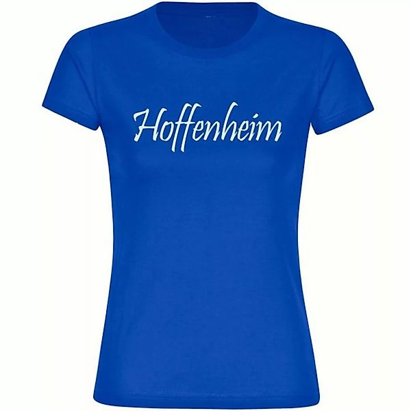 multifanshop T-Shirt Damen Hoffenheim - Schriftzug - Frauen günstig online kaufen