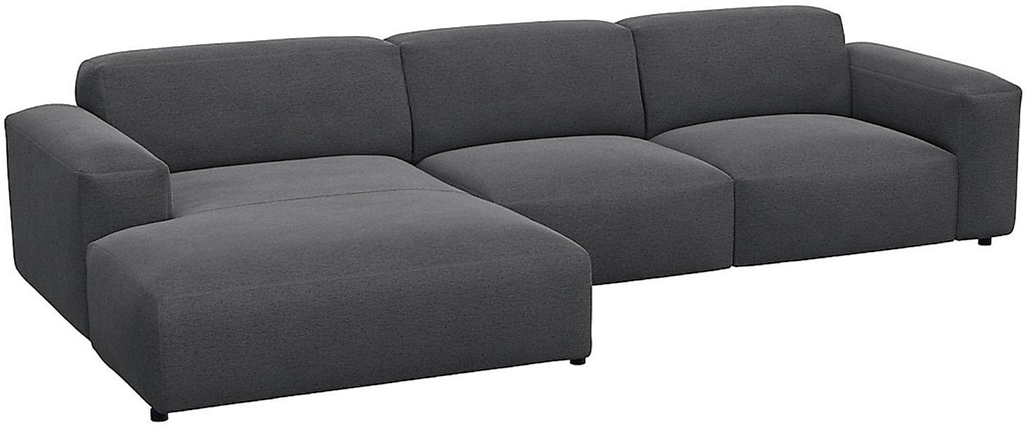 FLEXLUX Ecksofa »Lucera bequem und komfortabel durch hochwertigen Sitzaufba günstig online kaufen