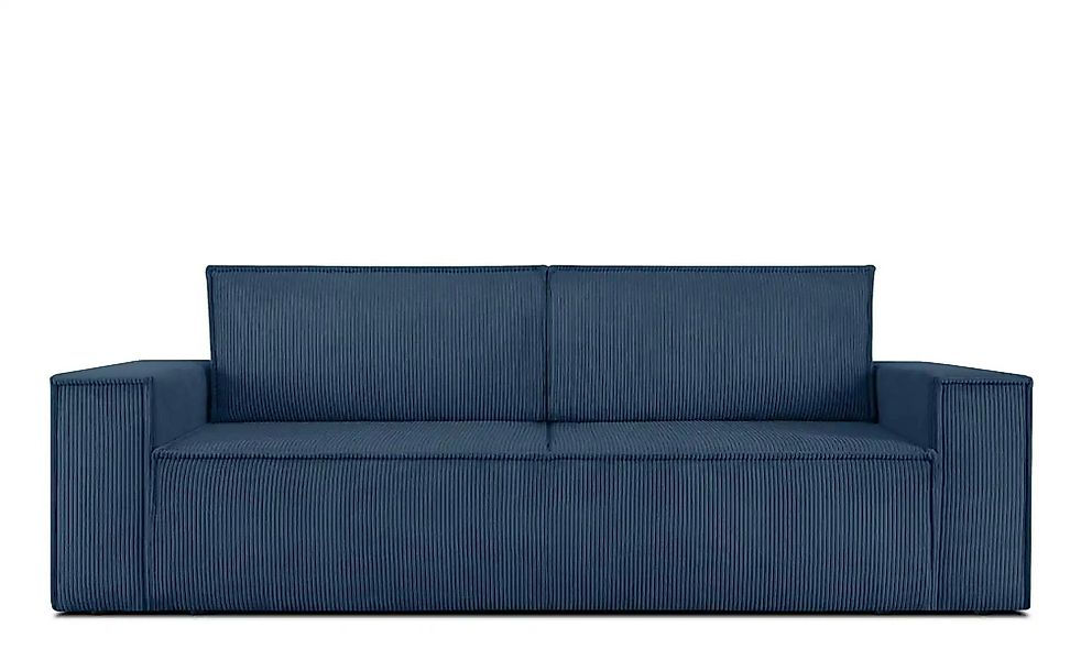 KONSIMO Einzelsofa  Napi ¦ blau ¦ Maße (cm): B: 244 H: 89 Polstermöbel > So günstig online kaufen