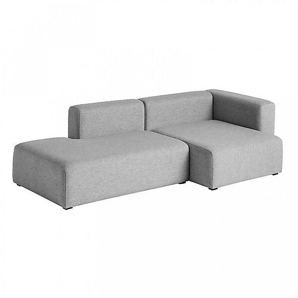 HAY - Mags 2,5-Sitzer Sofa rechts 246x127,5cm - hellgrau/Stoff Hallingdal 1 günstig online kaufen