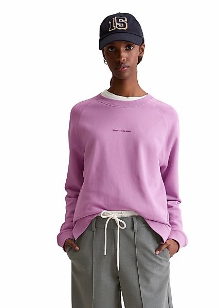 Marc OPolo DENIM Sweatshirt, relaxed fit, aus Organic Cotton, mit Schlitzen günstig online kaufen