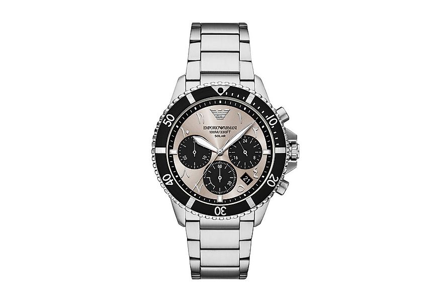 Emporio Armani Chronograph WORLD EXPLORER AR11722, Armbanduhr, Solar, Herre günstig online kaufen