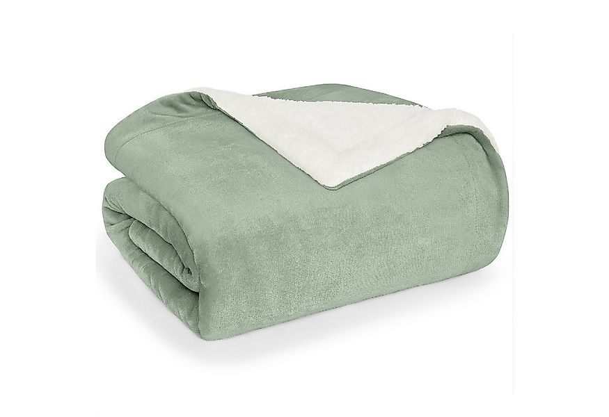Wohndecke Sherpa-Fleecedecke, Oeko-TEX Zertifiziert, Blumtal, hochwertig, w günstig online kaufen