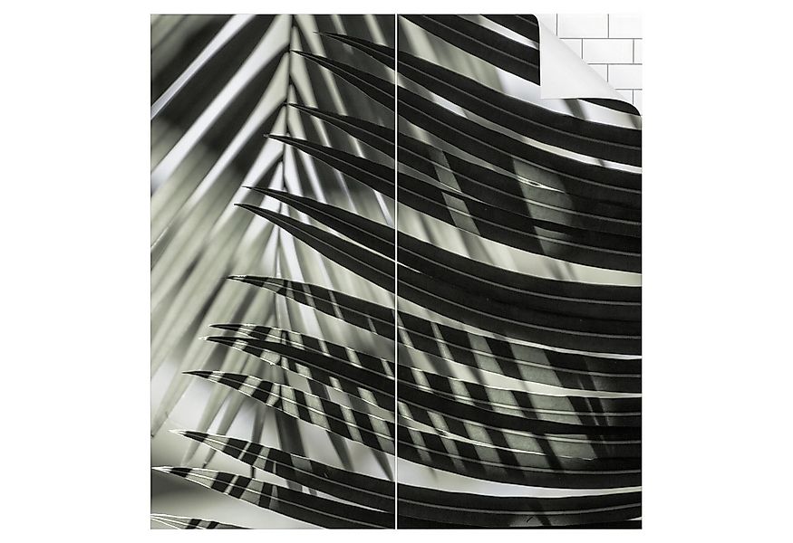 Bilderdepot24 Duschrückwand Fliesen Palme grün Duschrückwand ohne Bohren Du günstig online kaufen