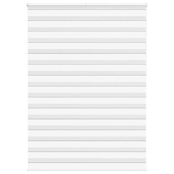 vidaXL Doppelrollo Weiß 165x230 cm Stoffbreite 160,9 cm Polyester 4014820 günstig online kaufen