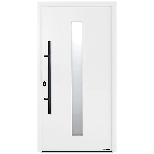 Hörmann Haustür Thermo65 Motiv 610S Verkehrsweiß 110 cm x 210 cm DIN L günstig online kaufen
