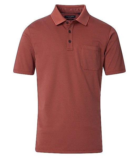 CASAMODA Poloshirt "CASAMODA Polo-Shirt uni" günstig online kaufen