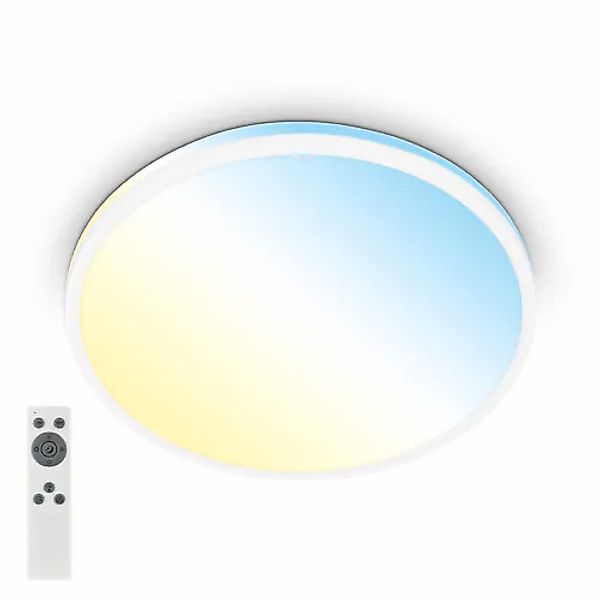 Briloner Leuchten Deckenleuchte »PULUP« mit Fernbedienung, 22 Watt LED-Leuc günstig online kaufen