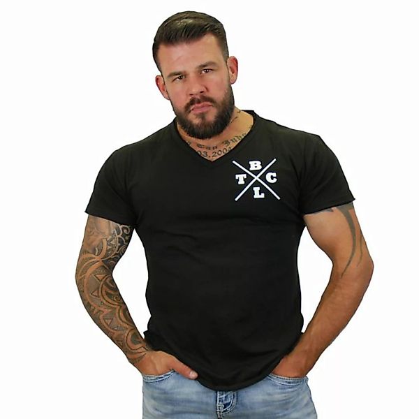BRACHIAL THE LIFESTYLE COMPANY T-Shirt Brachial T-Shirt "Move" schwarz/weis günstig online kaufen