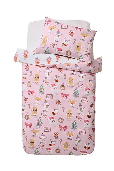 Next Bett-Set Bettbezug und Kissenbezug mit Weihnachtsmotiv, Bezug: Polyest günstig online kaufen