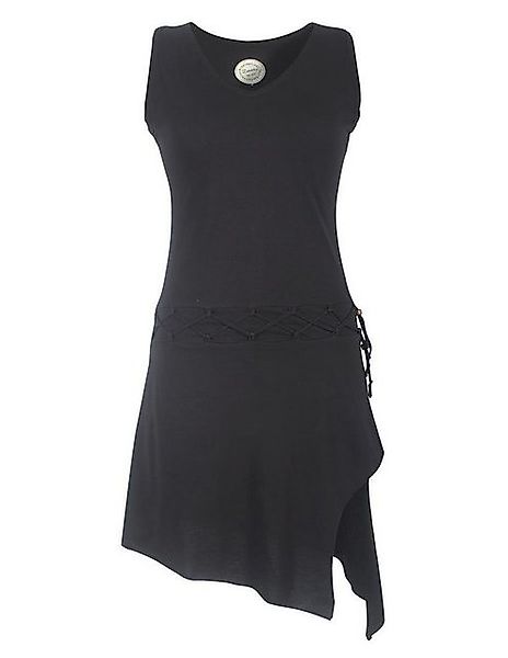 Vishes Sommerkleid Ärmelloses Kleid asymmetrisch Beinausschnitt günstig online kaufen