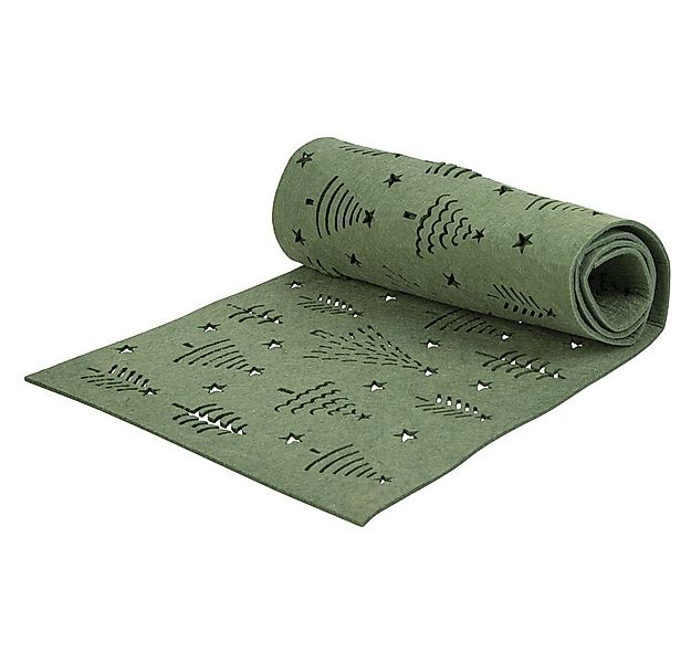 MICA Tischläufer Tischläufer Tannen - grün - ca. 120 x 30 cm günstig online kaufen