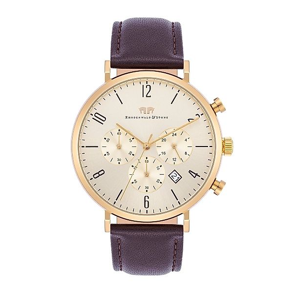 Rhodenwald & Söhne Chronograph Arakon gelbgold, günstig online kaufen