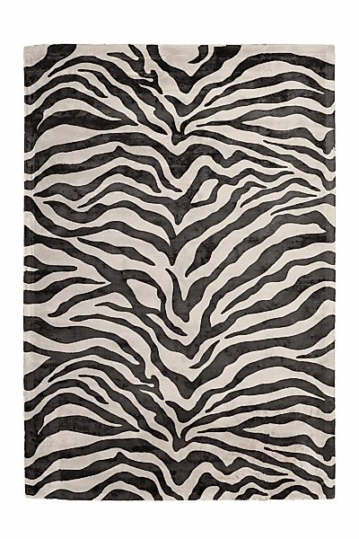 Padiro Flachflorteppich Sinai 125 Elfenbein / Schwarz 200cm X 290 Cm günstig online kaufen