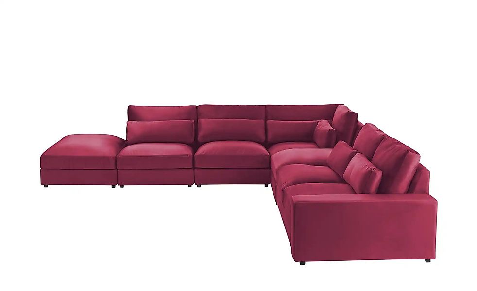 Ecksofa  Branna ¦ rot ¦ Maße (cm): B: 412 H: 88 T: 386.0 Polstermöbel > Sof günstig online kaufen