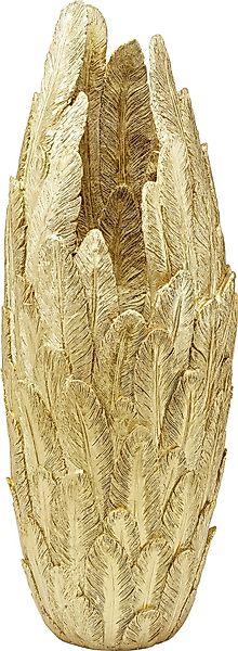 Kare Design Dekovase Vase Feathers Gold günstig online kaufen