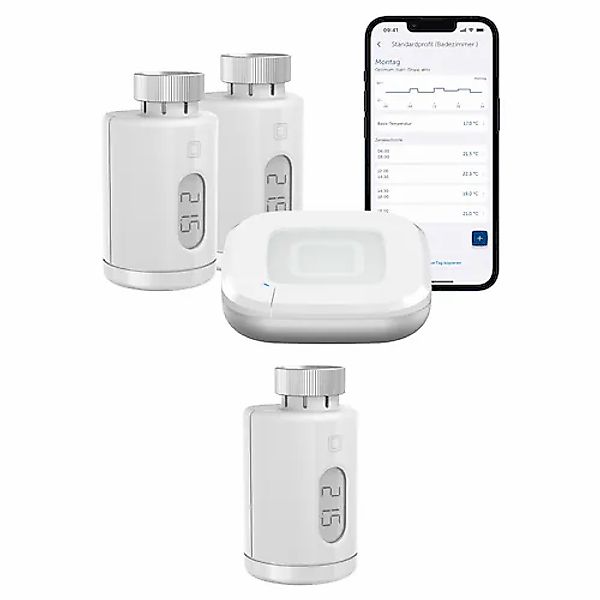 Homematic IP Heizkörperthermostat »Starter Set Heizen pure für 3 Heizkörper günstig online kaufen