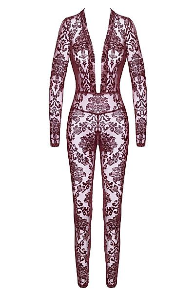 Noir Handmade Bodystocking Overall in rot günstig online kaufen