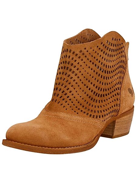 Felmini Wide Fit Stiefelette Veloursleder Cowboy günstig online kaufen