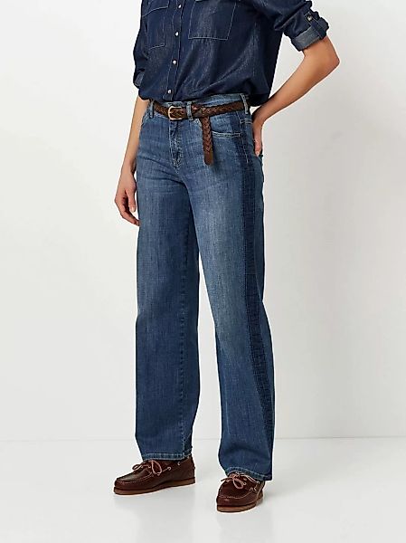 TONI 5-Pocket-Jeans Liv mit Galonstreifen günstig online kaufen
