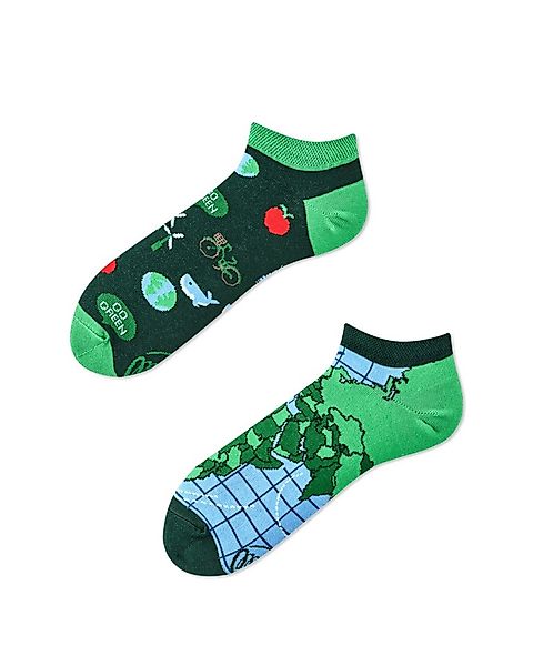 Many Mornings Sneakersocken Many Mornings Sneaker Save the Planet (1 Paar, günstig online kaufen