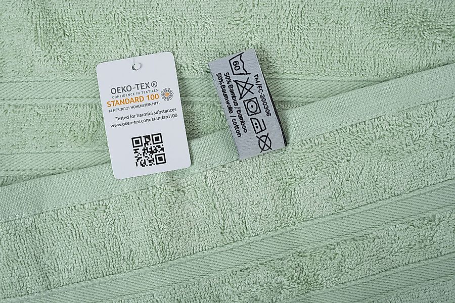 Zestri Handtücher mit Bambusfasern Handtücherset, saugstark günstig online kaufen