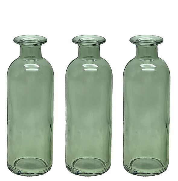 ZauberDeko Dekovase Vase Grün Salbeigrün Glas günstig online kaufen
