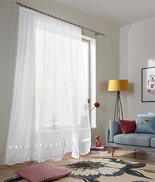 my home Gardine Eby, Kräuselband (1 günstig online kaufen