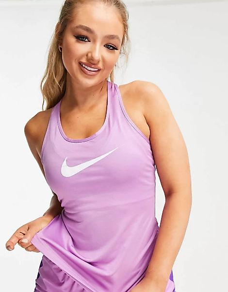 Nike Training – Balance – Tanktop mit Swoosh-Logo in Flieder-Lila günstig online kaufen