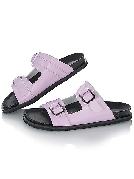 MIALUSSO Sandale Pantolette in Lack-Optik günstig online kaufen