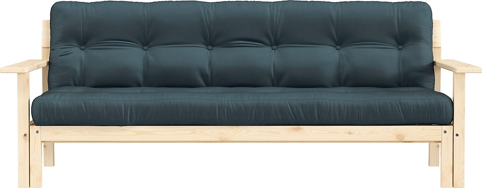 Karup Design Schlafsofa "Unwind", Mit Holzstruktur, inkl. Futonmatratze, Li günstig online kaufen