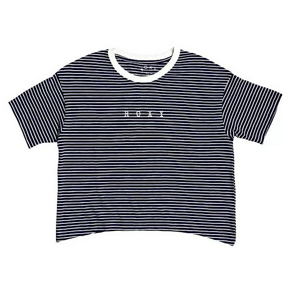 Roxy Infinity Beauty B Kurzärmeliges T-shirt XS Mood Indigo Me Stripes günstig online kaufen