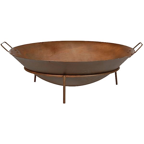 Siena Garden Feuerschale Rusty Braun Ø 70 cm günstig online kaufen