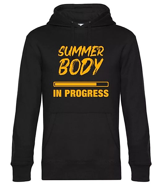 Summer Body in Progress · Unisex Premium Hoodie günstig online kaufen