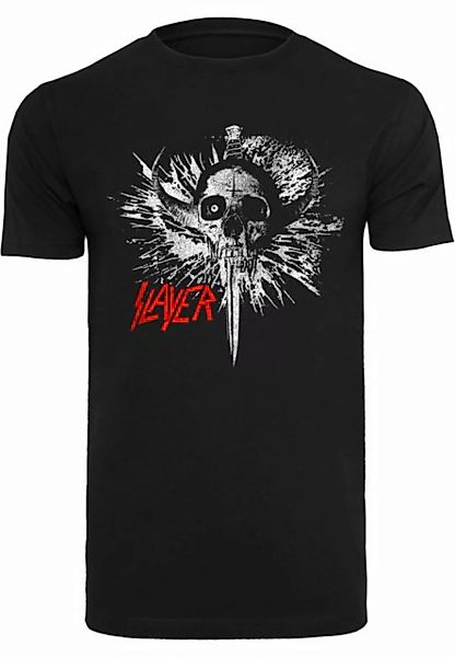 Merchcode T-Shirt Merchcode Herren Slayer - Death Dagger T-Shirt Round Neck günstig online kaufen