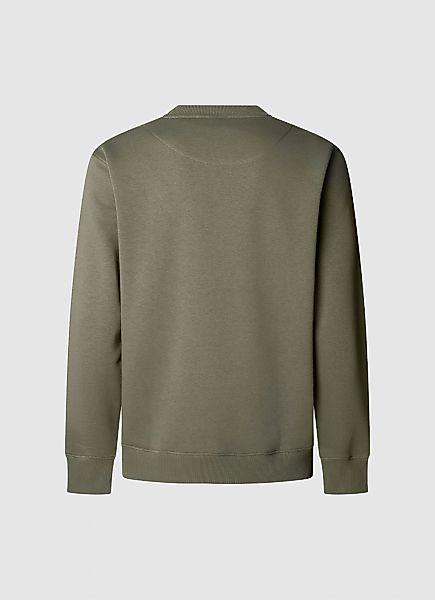 Pepe Jeans Sweatshirt "MACBETH SMALL LOGO PLAIN CREW", mit Rundhals, Label- günstig online kaufen