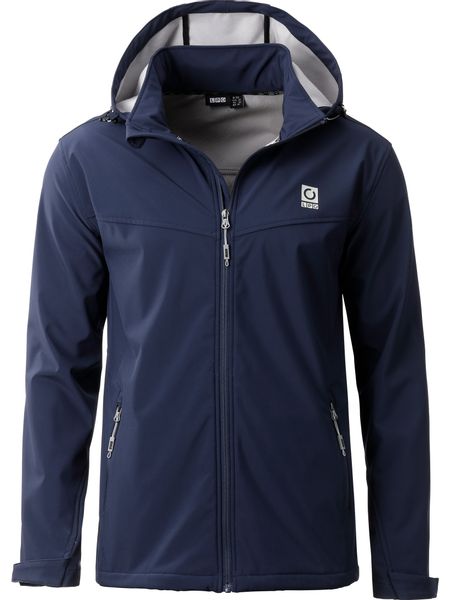 LPO Softshelljacke "Softshelljacke Melvin" abnehmbare, verstellbare Kapuze günstig online kaufen