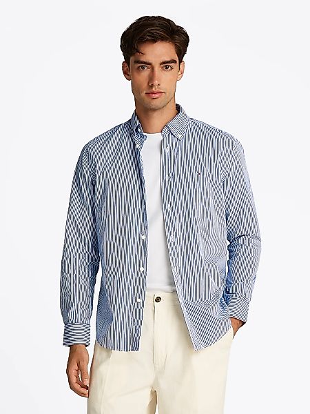 Tommy Hilfiger Langarmhemd "FLEX POPLIN CLASSIC STP RF SHIRT", mit Sreifenm günstig online kaufen